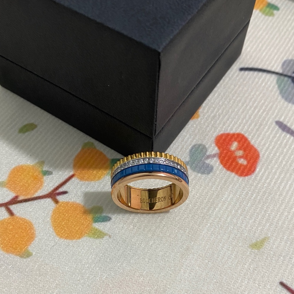 Boucheron Quatre Blue Edition Small Ring